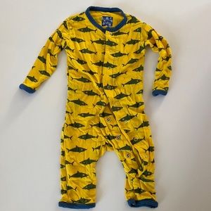 Kickee Pants footless one piece